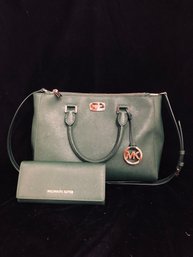 Michael Kors Purse And Wallet Set