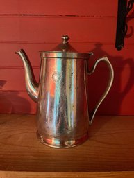 Grand Silver Co. Wearbrite Lided Silver Pitcher