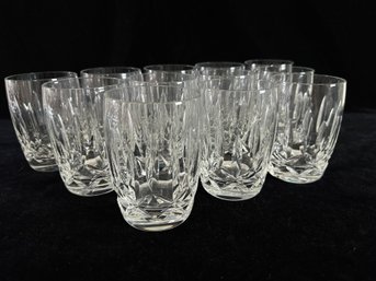 Waterford Crystal KILDARE Tumbler Glasses Set Of 12