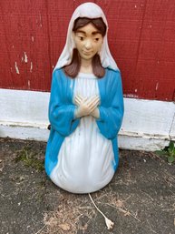 Vintage Nativity Scene Mary Empire Brand 25' Blow Mold Christmas Lawn Decoration