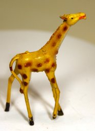 Vintage Plastic Toy Figure Of Giraffe