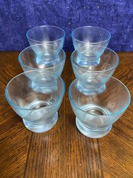 Blue Crystal Glass Short Glasses