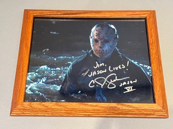 CJ Graham Signed 8x10 Photo Friday The 13th