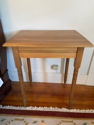 Wood Side End Table 23x18x29