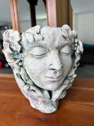 Sculptural Head Planter