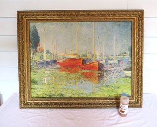 Argenteuil Framed Lithograph Monet