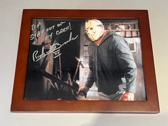 Richard Brooker 8x10 Signed Photo Friday The 13th