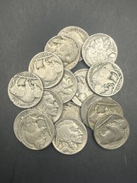 17 Buffalo Nickels Miscellaneous Dates