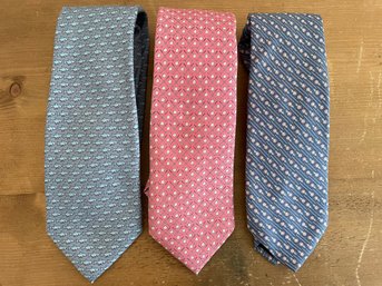 Lot Of 3 Vineyard Vines Ties 1