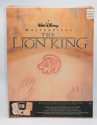 Walt Disney's Masterpiece The Lion King Exclusive Deluxe Video Edition Sealed