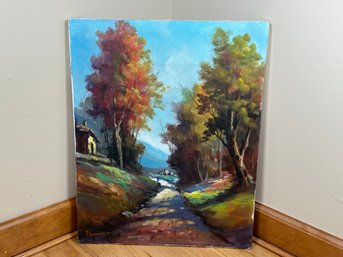 Beautiful Landscape Original Oil Painting