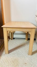 Wood Side Table