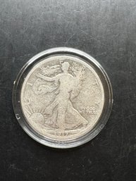 1917 Walking Liberty Silver Half Dollar