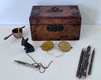 Steampunk Fun: Glasses, Burlwood Box, And More