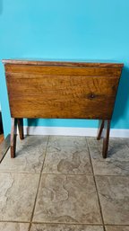 Farmhouse Baker's Trough Side Table