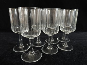 Crystal Stemware Water Glasses Set Of 7