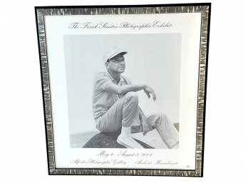 Large Frank Sinatra Photo From The Frank Sinatra Photographic Exhibit In Amherst, MA 23 X 22