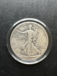 1935-S Walking Liberty Silver Half Dollar