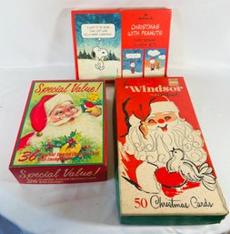 Old Christmas Card Boxes