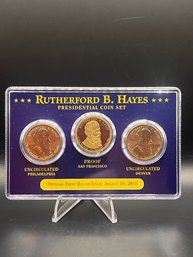 Rutherford B. Hayes Presidential Coin Set Sealed