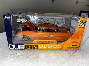 New In Box Dub City Oldskool ~ 1955 Chevy Bel Air ~