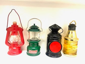 Vintage Collectable Avon Bottles - Lanterns