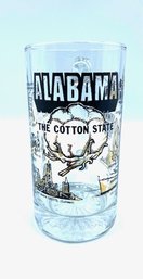 Vintage Alabama Clear Glass Beer Mug