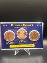 Herbert Hoover Presidential Coin Set Sealed