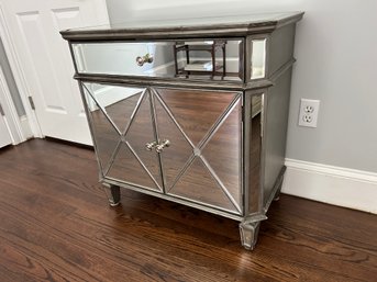 Mirrored Side Table (1 Of 2)