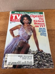 TV GUIDE Oprah Winfrey Aug 26 - Sept 1 1989