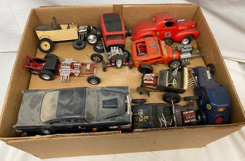 Large Lot Of Fragile Model Cars