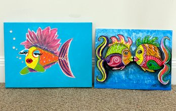 Original Art Featuring Fish By Susan Turele