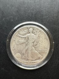 1941 Walking Liberty Silver Half Dollar