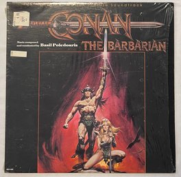 Original Motion Picture Soundtrack Conan The Barbarian MCA-1566 EX W/ Original Shrink Wrap