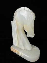 Marble Horse Book End