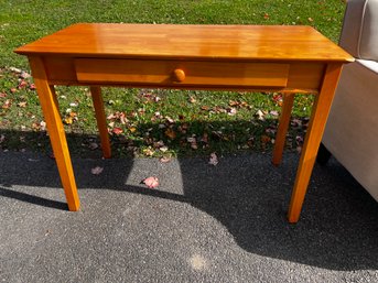 Maple Desk With Drawer