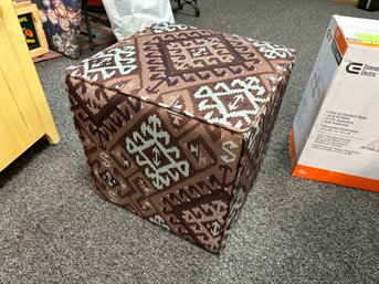 Funky Fabric Ottoman Cube