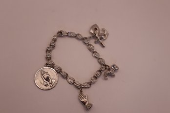 Sterling Charm Bracelet