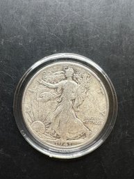 1941-D Walking Liberty Silver Half Dollar