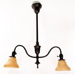 A High Quality Bronze Ceiling Fixture - Possibly Visual Comfort