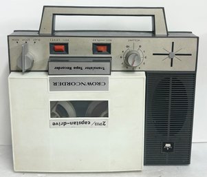 Crowncorder Model CTR-5300 5 Transistor Tape Recorder