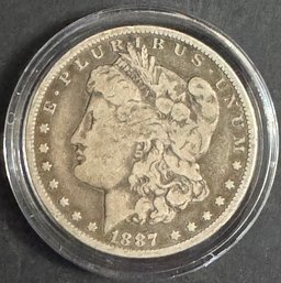 1887-O Morgan Silver Dollar