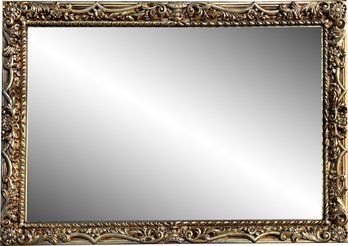 A Vintage Hollywood Regency Mirror - Moulded Plastic Frame!