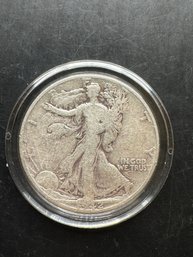 1942 Walking Liberty Silver Half Dollar