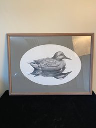 SIGNED DUCK PRINT