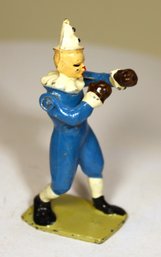 Vintage Lead Circus Figure Boxing Clown Articulated Arms Britains Figure