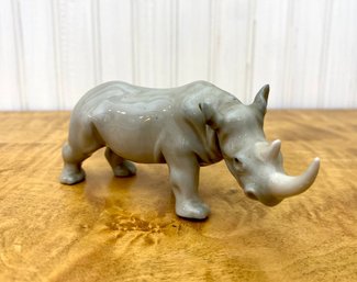 Lladro Rhinocerous