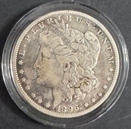 1896-O Morgan Silver Dollar