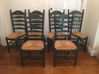 Beautiful LL Bean Ladder Back Chairs