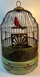 Vintage Tin Bird Cage